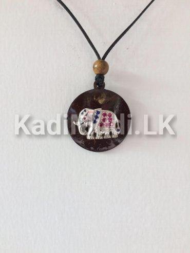 Coconut Silver Shell Pendent