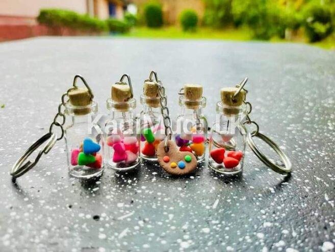 Mini Bottle Key Tags ©