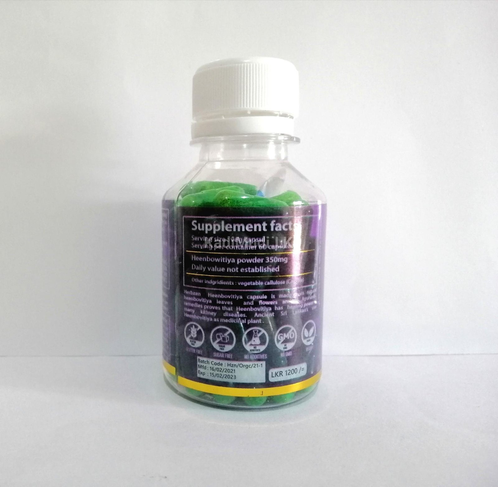 Organic Heenbowitiya Capsules. Treat Bulk Load of Diseases » KadiMudi