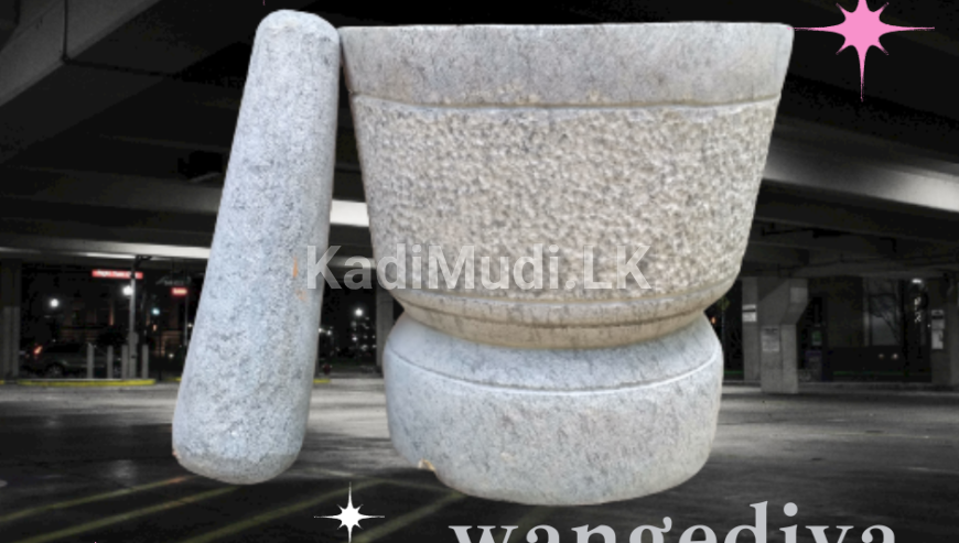 Mortar & Pestle Hand Made Granite | Gal Wangediya