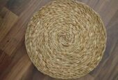 Round Placemats Natural Seagrass Woven Dining Table