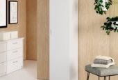 Single Door-Wardrobe-White (Soft-Close)