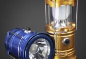 Rechargeable LED Camping Lantern Solar Flashlight