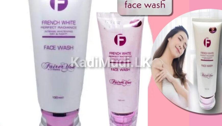 French White FACE WASH