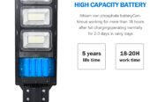 Solar Street Light 150W with Remote