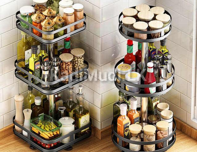 Factory Wholesale Can Rotating kitchen condiments