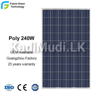solar panel used