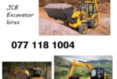JCB Excavator For Hire Nittambuwa