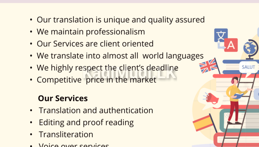 Professional Translation Services