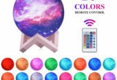 3D Moon Lamp, 16 Colors Moon Light Lamp With Stand