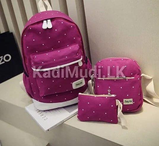 3 Pcs Backpacks for Sale