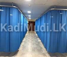 Bed Side Screens, Foldable Curtains for Hospitals