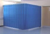 Bed Side Screens, Foldable Curtains for Hospitals