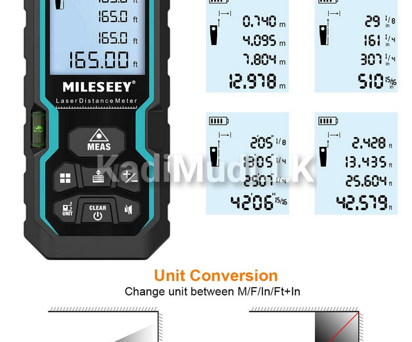 Mileseey S6 Laser Distance Meter SALE in Sri Lanka