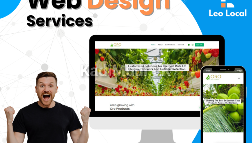 Web Design Services in Sri Lanka (වෙබ්) 0757622473