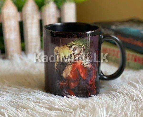 Joker Black Printed Mug