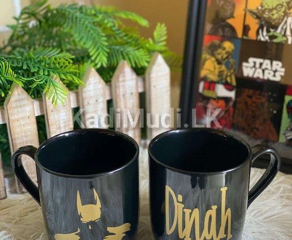 Colored Vinyl Mugs