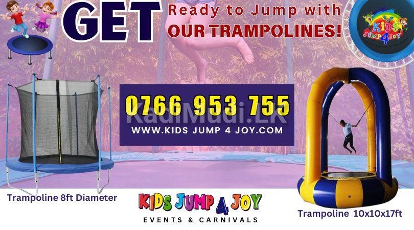 Get Ready to Jump with Our Trampolines!