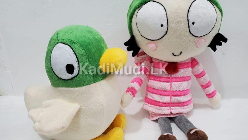 Handmade Character Soft Toys Sarah & Duck